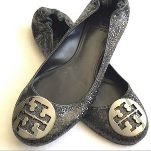 🖤TORY BURCH BALLET SLIPPER SPARKLY FLATS🖤